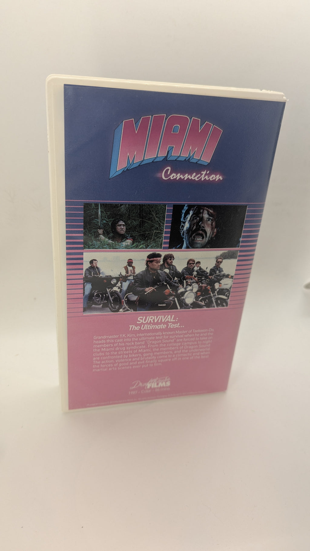 Miami Connection (VHS, 1987) Drafthouse Release (Grandmaster Y. K. Kim)